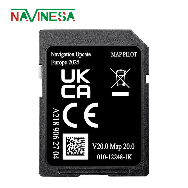 Mercedes CLA 2014 Garmin V20 Europe Map Update SD Card - GPS A2189062704 (32GB) CHINA