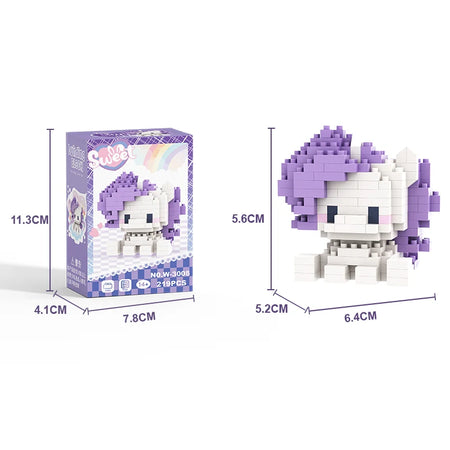 Twilight Sparkle My Little Pony Micro Building Blocks - Equestria Girls Cartoon Toys for Children W3008 / With Box