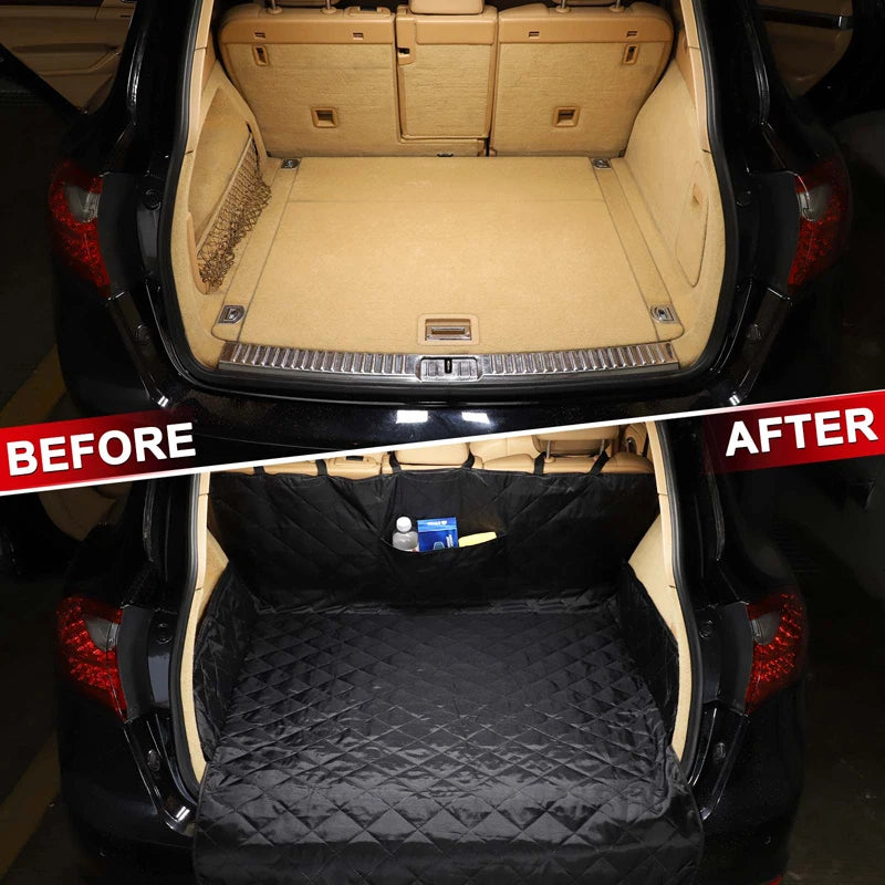 Protetor de Mala Preto em PVC para Porsche Cayenne 2008-2016