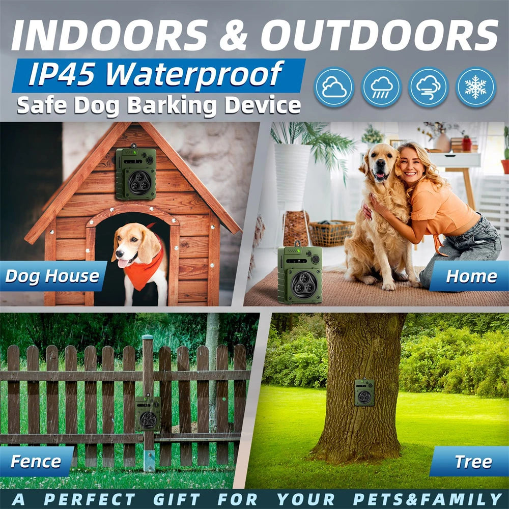 Automatic Ultrasonic Dog Stopper &ndash; Indoor Outdoor Use