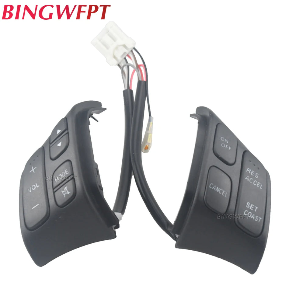 Interruptor de crucero del volante con retroiluminación roja para Mazda 5 y Mazda 6GG