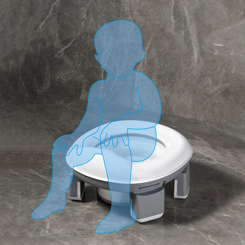 3-In-1 Portable Baby Potty Seat, Foldable Training Seat for Travel