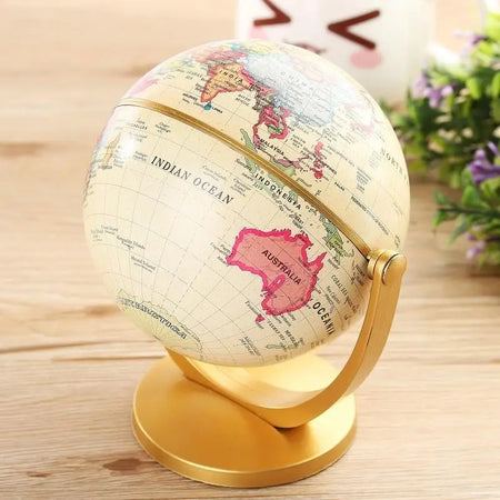 2Kinds Retro Globe Earth Map Ball &ndash; 360 Degree Rotation 15X20CM Bigger