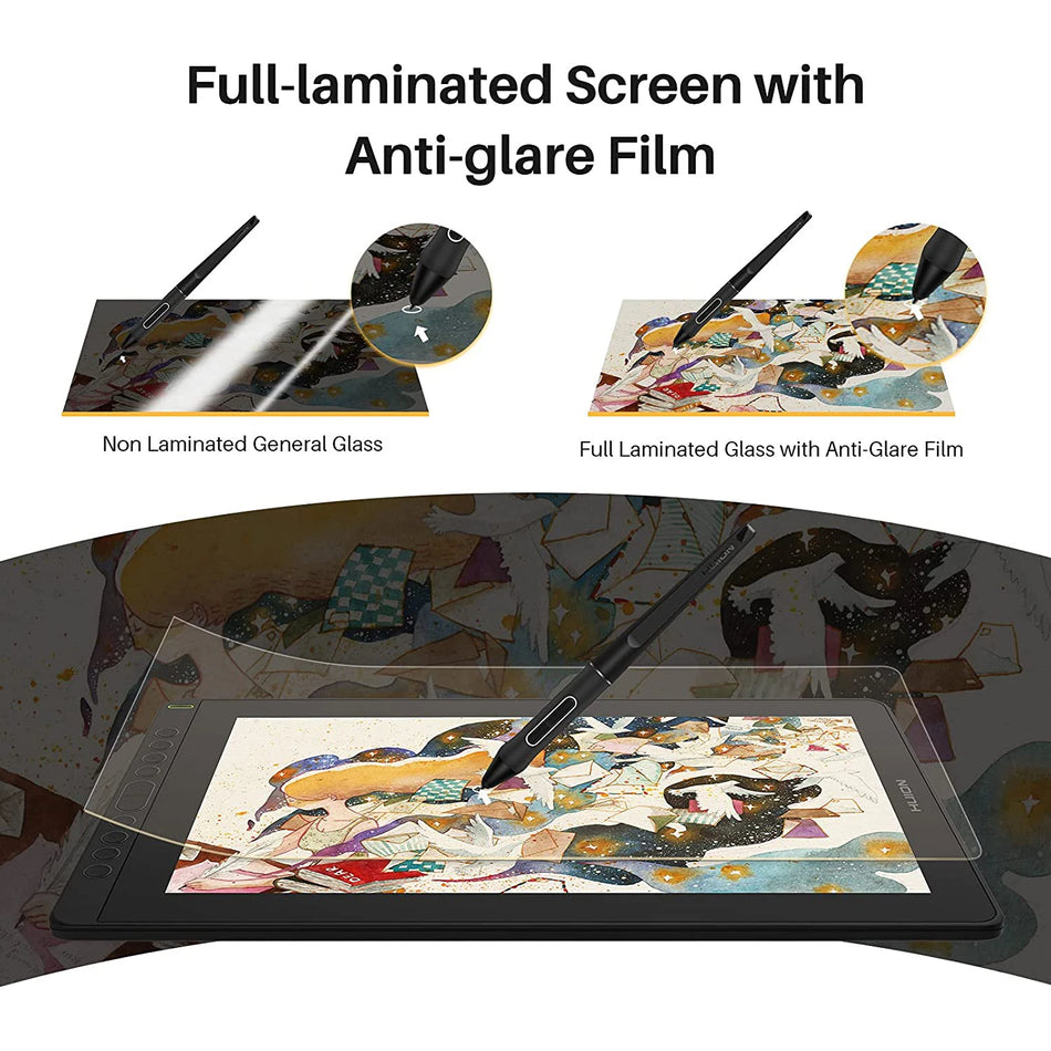 Ταμπλέτα γραφικών Kamvas 16 με οθόνη, 15.6in, χωρίς μπαταρία στυλό για Mac Linux
