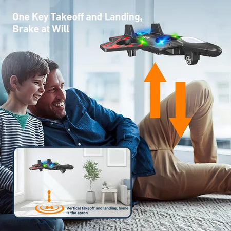 CZ01 RC Hobby Glider Jet Plane &ndash; LED Night Flight Lights