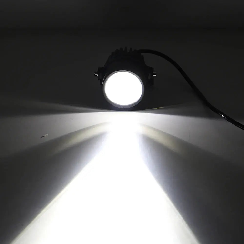 1 pair 32W Motorcycle LED Spotlight Auxiliary Headlight Driving Light for Motorcycles Bicycles ATV LED Work Lights by InterCyprus Trading Ltd
