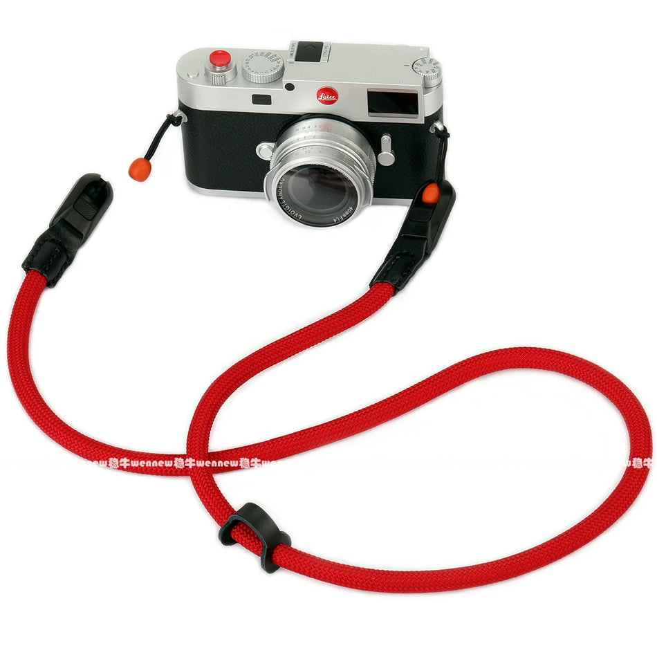 Quick Release Beads Round Rope Camera Strap for Canon, Nikon, Sony &amp; More