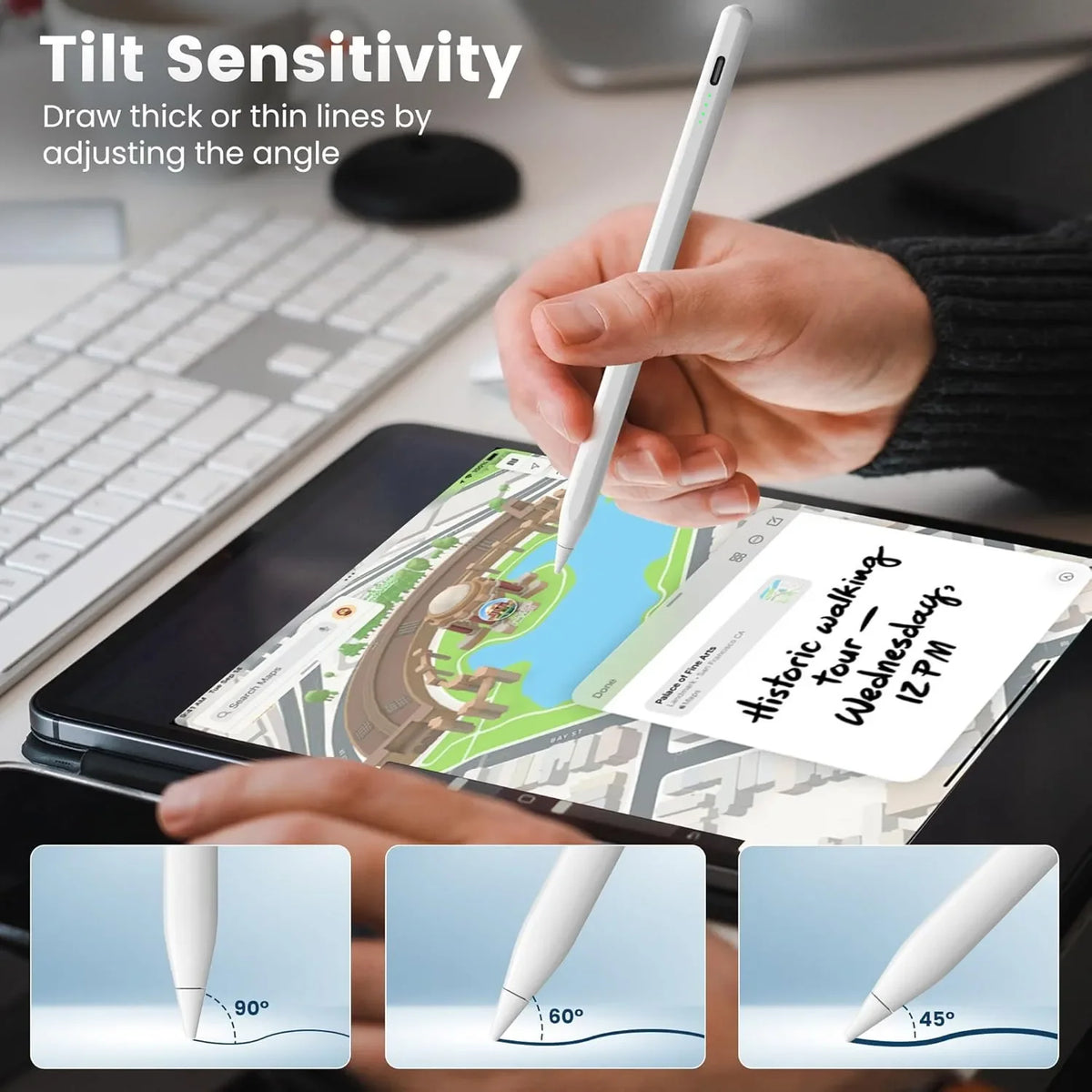 Phone Pad Capacitive Pen For iOS Android Windows &ndash; Ergonomic