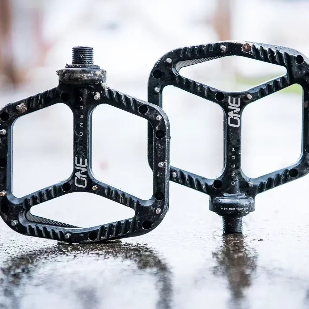 Composite Flat BMX MTB Bike Pedals &ndash; Ultralight Titanium Design