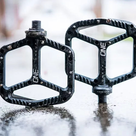 Composite Flat BMX MTB Bike Pedals &ndash; Ultralight Titanium Design