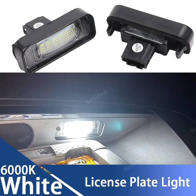 LED numura zīmes gaismas 6500K baltas Mercedes-Benz W220 S-klasei