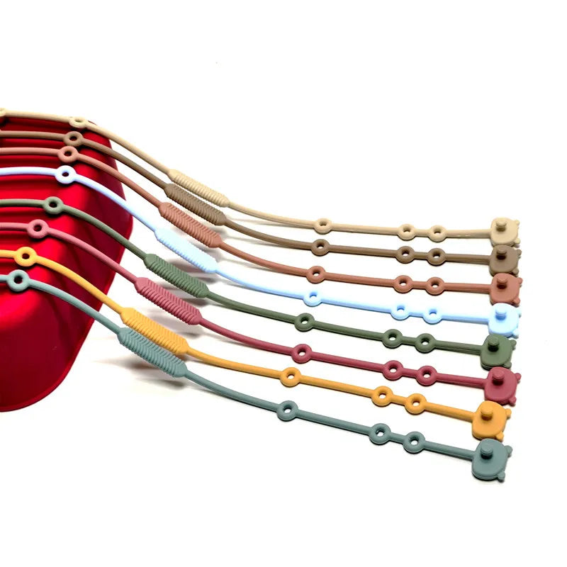 Baby Pacifier Chain &ndash; Anti-Drop Silicone Design