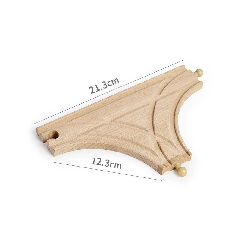 Wooden Train Track Connector &ndash; Seamless Connectivity for Creative Play