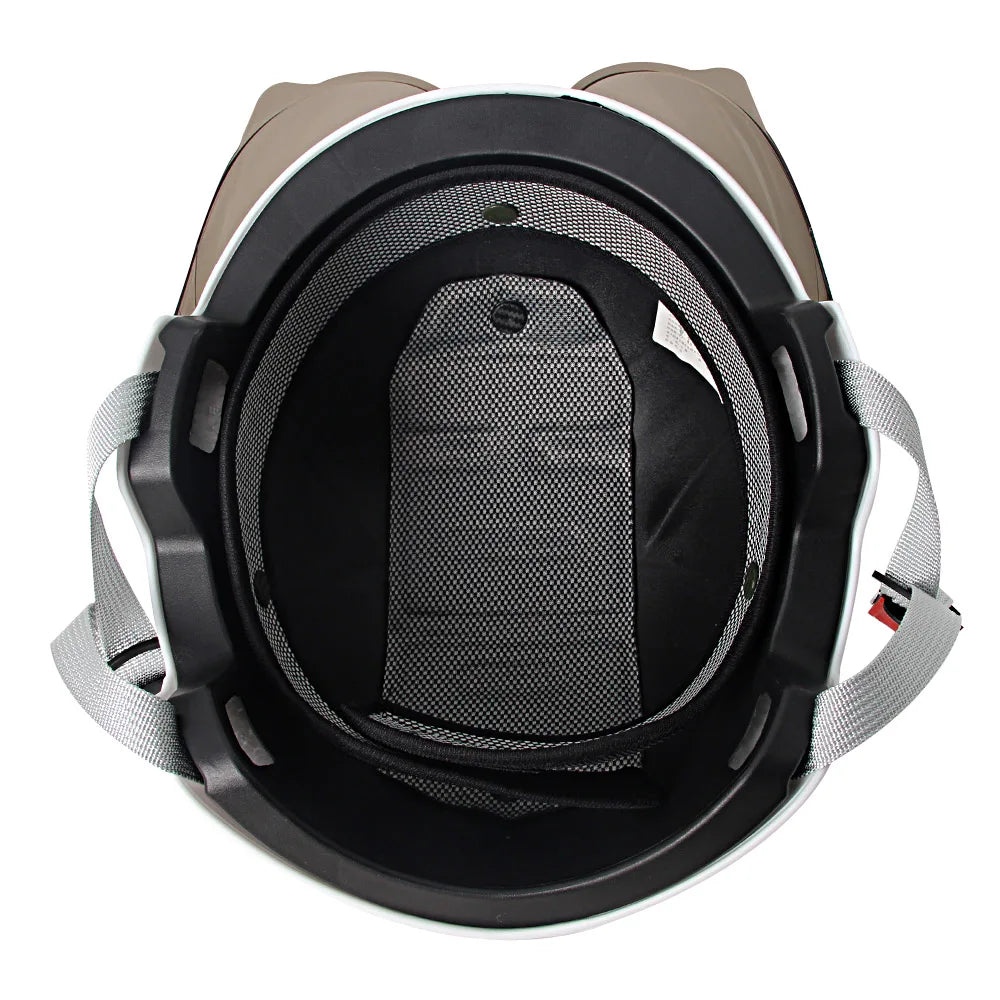 AQM6601WH ABS Lightweight Riding Helmet &ndash; Adjustable Fit