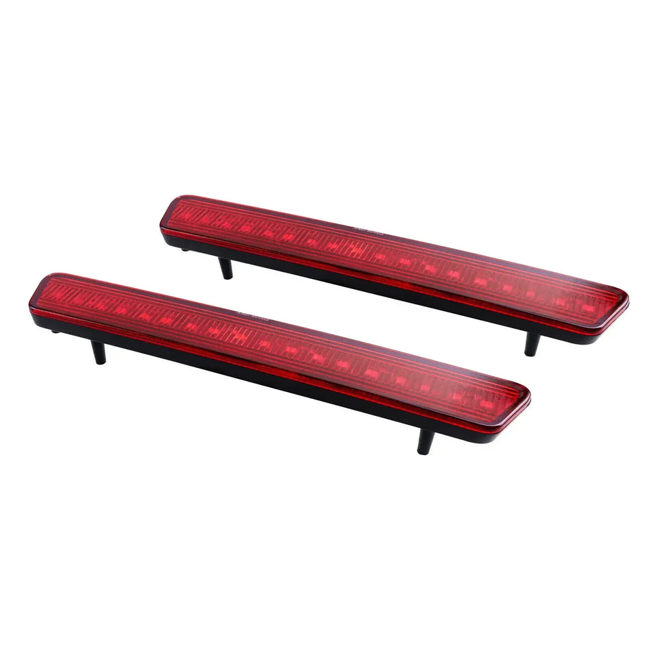 Feu de position latéral de pare-chocs arrière LED lentille rouge pour Ford Mustang 1999 2004