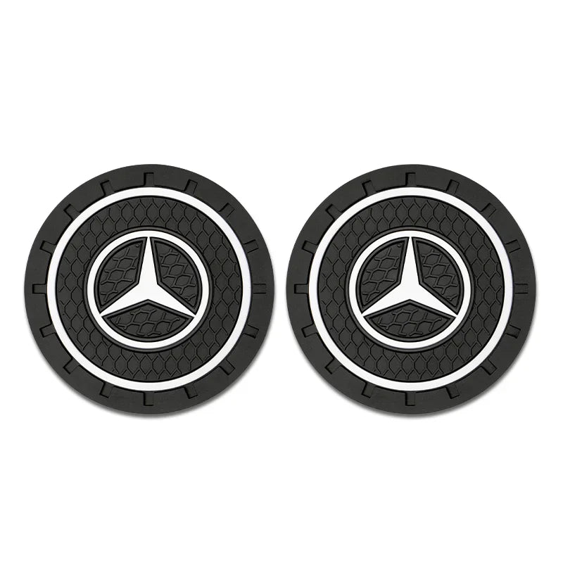 SSZ Car Cup Holder Coaster &ndash; Non Slip Interior Accessory for Mercedes Benz Mercedes Benz