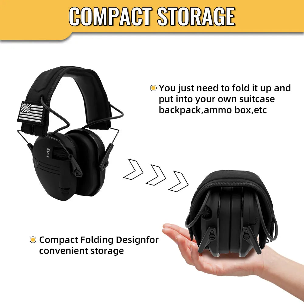 Tactical Electronic Shooting Earmuff &ndash; Hearing Protection