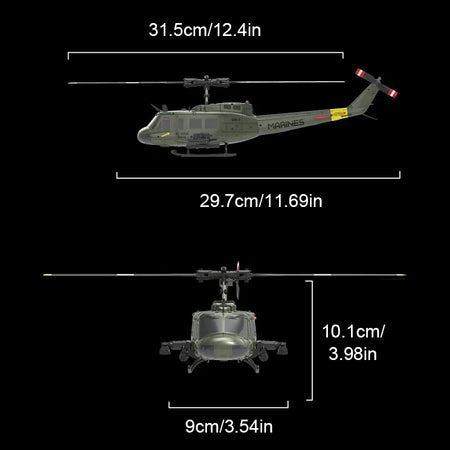 Jjrc C032 Rc Helicopter &ndash; 6-Axis Gyro Stabilization