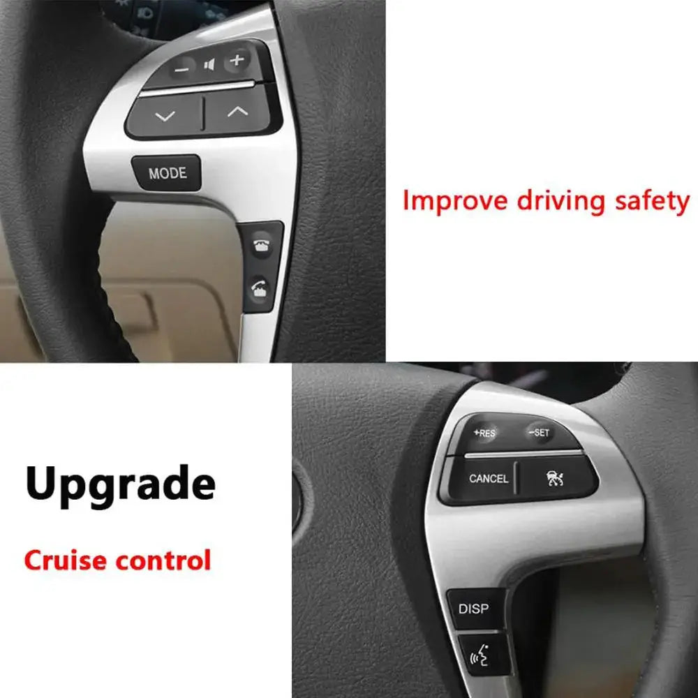 Steering Wheel Cruise Control Switch Phone Volume Mode Buttons For Toyota HILUX VIGO KUN2* 2011-2015 by InterCyprus Trading Ltd