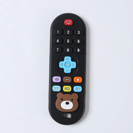 Silicone Remote Control Teether &ndash; Sensory Cute Cartoon Design A