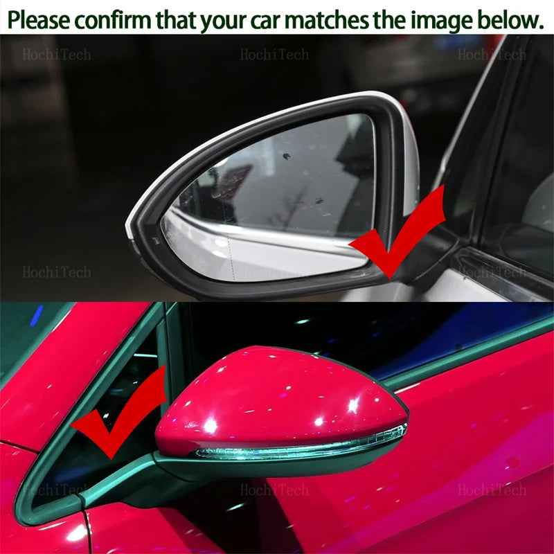 Espejo retrovisor calefaccionado para Volkswagen Golf 7 MK7 GTI GTD Touran