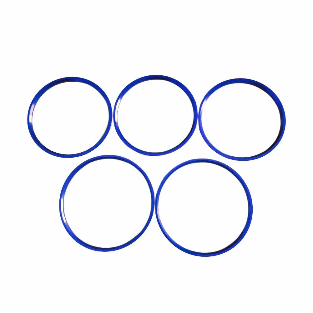 Aluminum AC Vent Trim Rings for Mercedes Benz W176 W246 C117 X156 by InterCyprus Trading Ltd