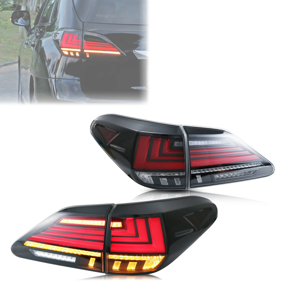 Lexus RX350 RX450h LED zadní světla s dynamickými směrovými světly