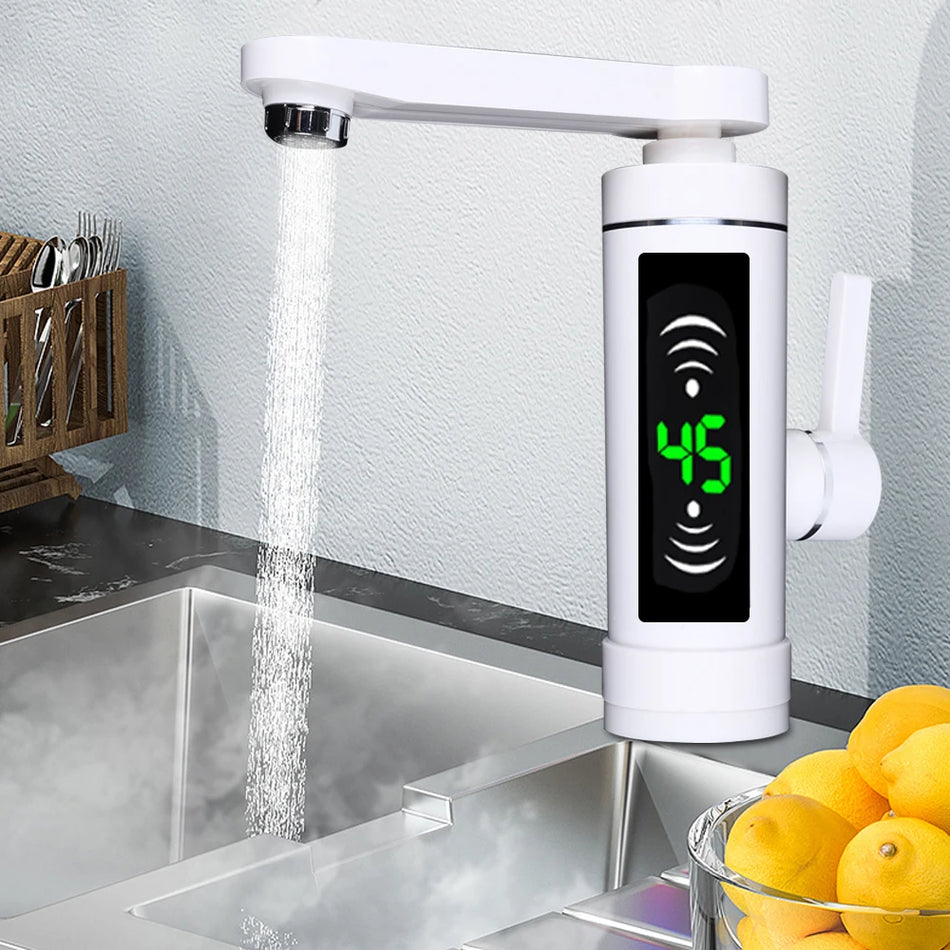 Electric Heating Faucet – Instant Hot Water LED Display