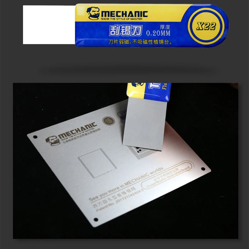 MECHANIC X20/X22 Tin Scraper &ndash; High Toughness Precision for Mobile Phone Repair