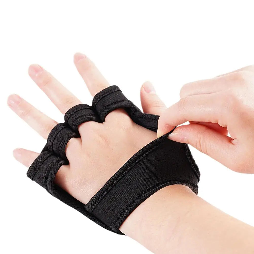 2PC Women Non-Slip Weightlifting Gloves - Durable &amp; Comfortable