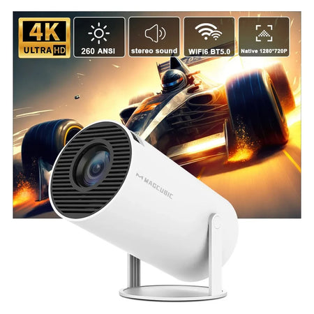 Magcubic HY300 Pro 4K Android Projector with Dual WiFi6 and Bluetooth 5.0