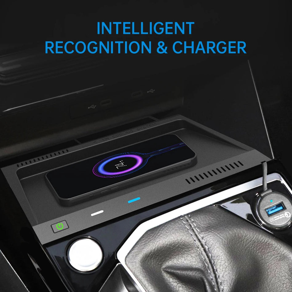Cargador Inalámbrico Rápido de 15W para Volkswagen Tayron 2019-2022