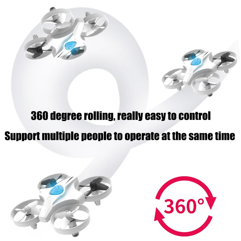 Hywiwine H10X Mini Drone with Headless Mode and 360-Degree Flip