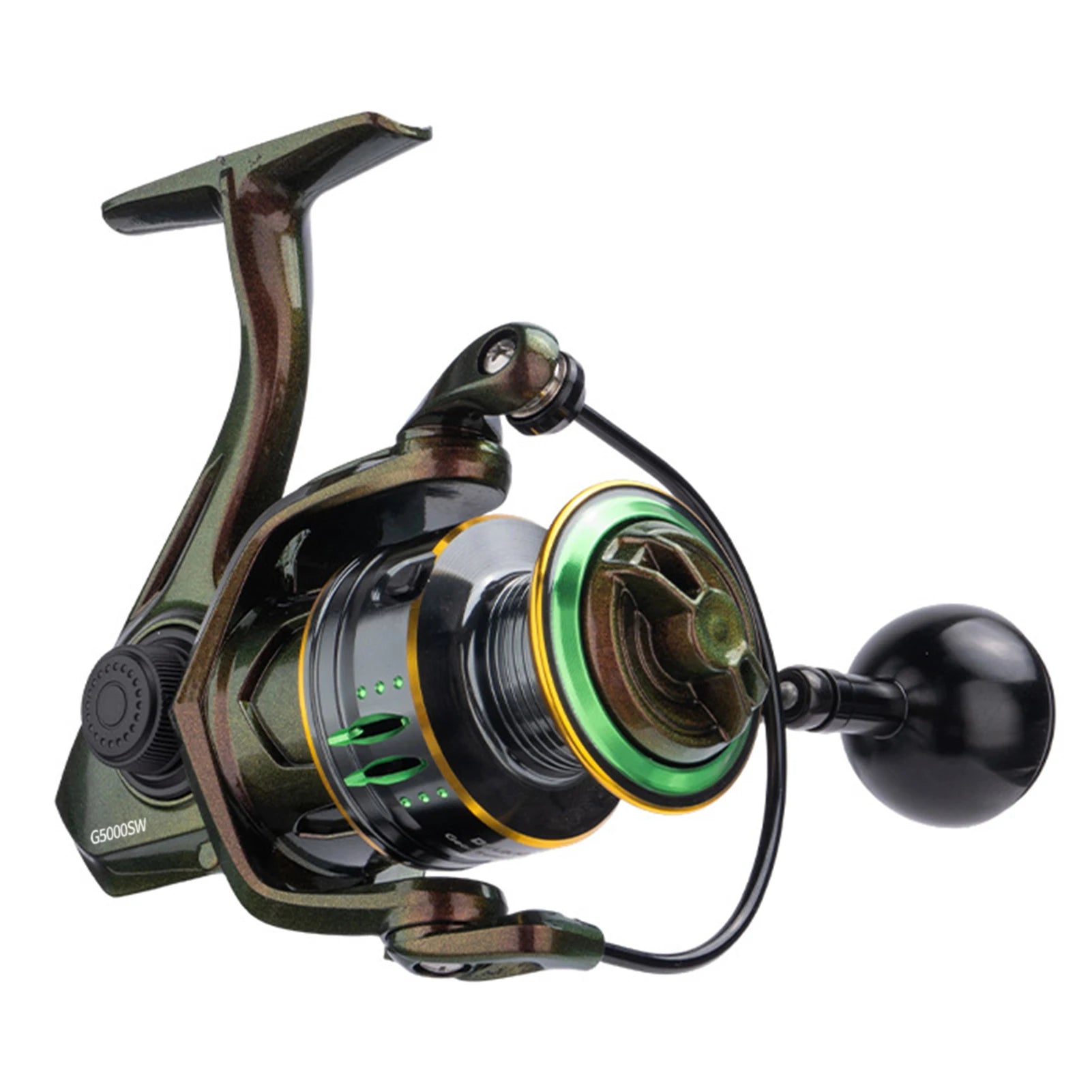 3+1 Ball Bearings Saltwater Fishing Reel &ndash; All Metal Build G5000SW