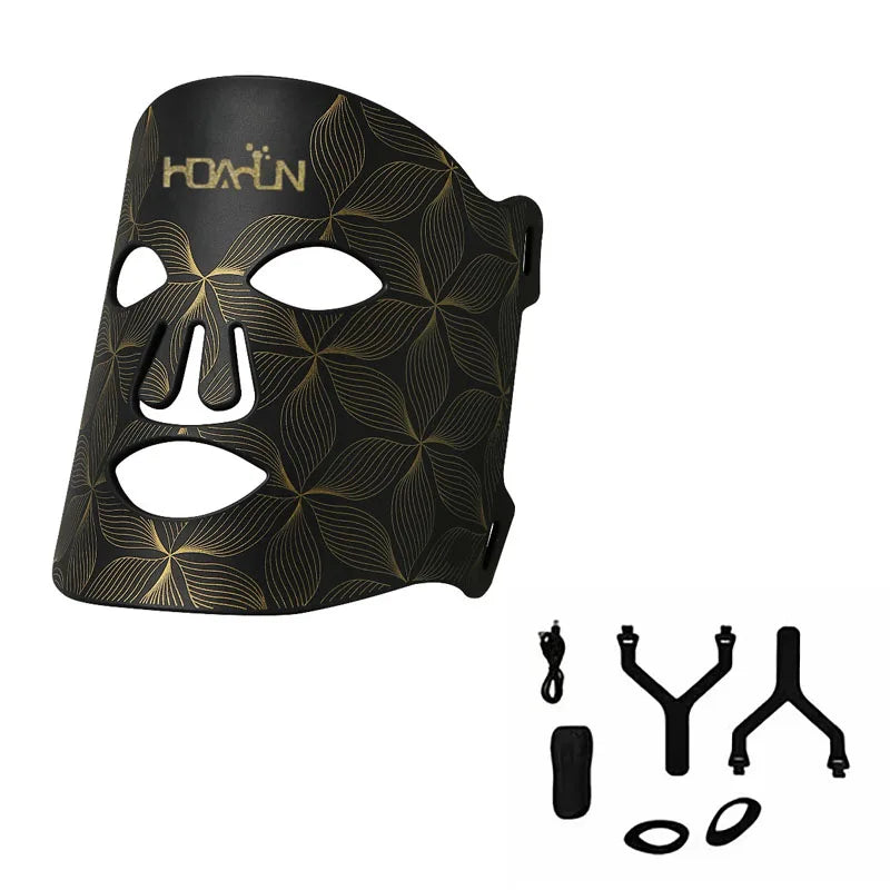 Dubniy LED Facial Mask &ndash; 7 Colors Photon Therapy for Skin Rejuvenation B NO Box