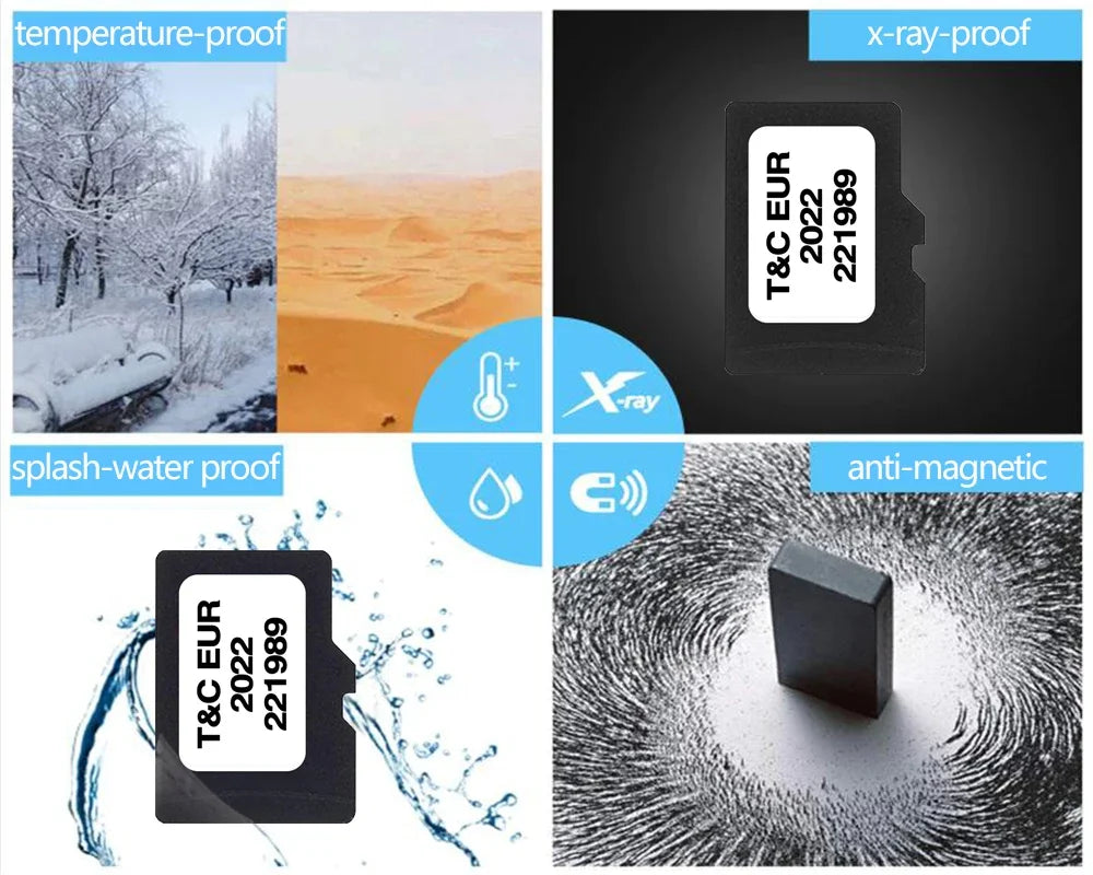 Car Navigation TF Card 8GB For Opel &ndash; 2022 GPS Map Update