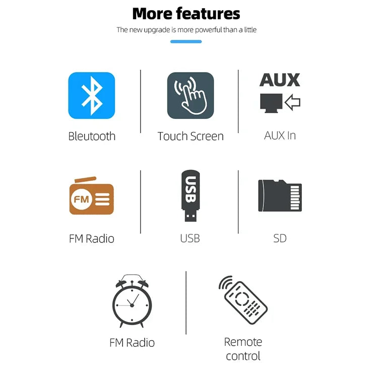 CEKPINL Bluetooth Wall Amplifier with Touch Control and Multi-Channel Output