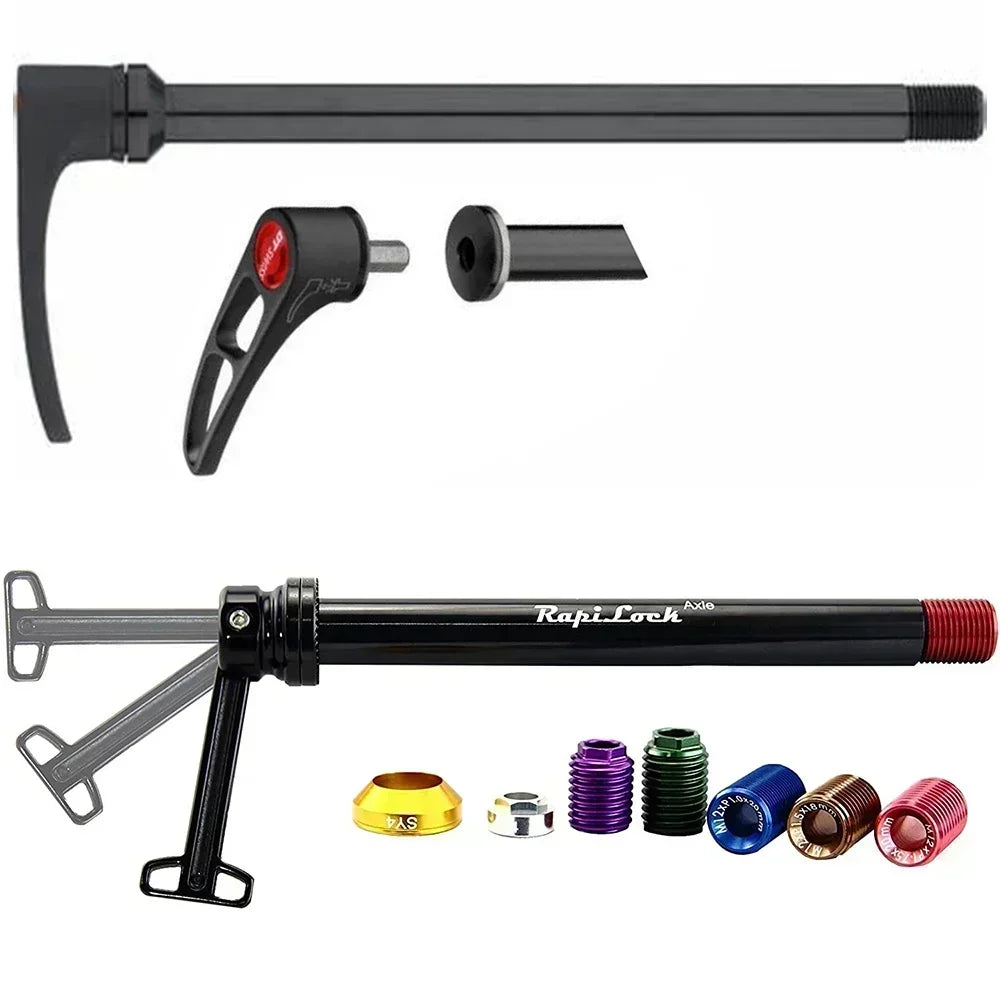 DT Road Disc Gravel MTB Mountain Bike Wheels Thru Axle Adapter &ndash; Tool-Free Integrated Lever Design