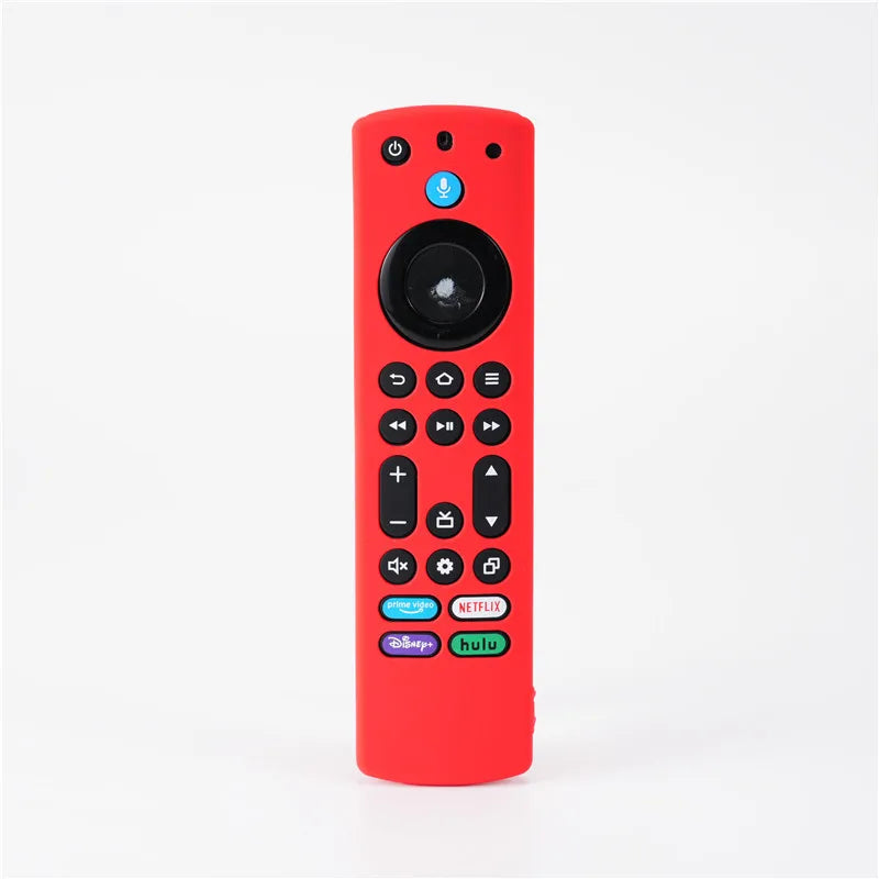 Silicone Remote Case For Fire TV 4K Max 2nd Gen &ndash; Shockproof Red