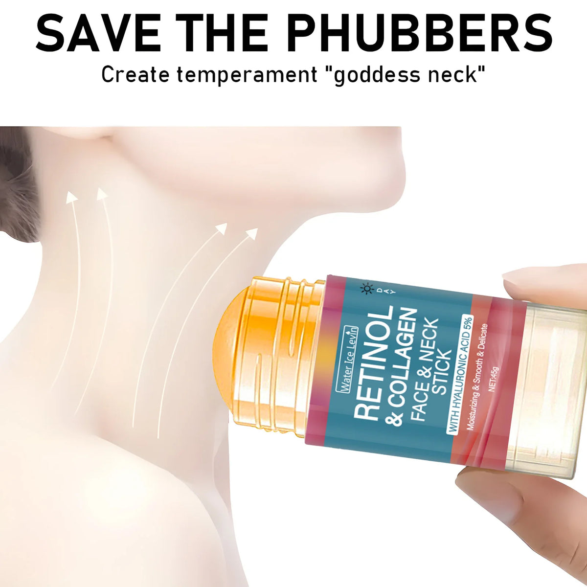 Water Ice Levin Retinol Face and Neck Treatment Bar &ndash; Firming and Moisturizing Formula