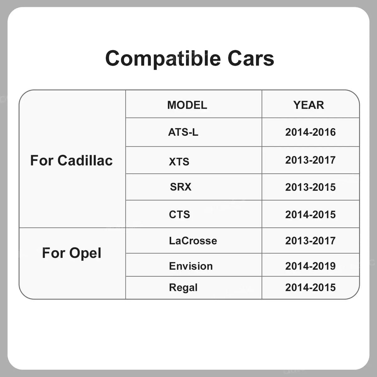 Wireless CarPlay Android Auto for Cadillac XTS ATS CTS SRX 8" HMI 2.0 2.5 2013-2019 With Bluetooth AirPlay Multimedia Navigation by InterCyprus Trading Ltd