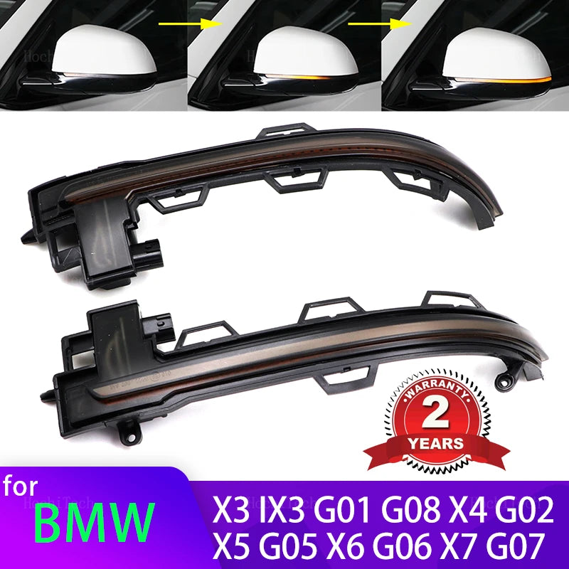 Feux de signalisation LED dynamiques pour BMW X3 X4 X5 X7 G01 G02 G05 G07 IX3