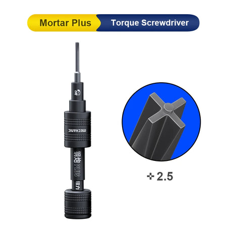 MECHANIC Mortar Plus Universal Torque Screwdriver Set &ndash; High Precision Disassembling 2.5
