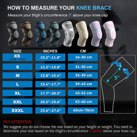 NEENCA Copper Knee Brace Knee Support with Patella Gel Pad &amp;Side Stabilizers for Knee Pain Sport Arthritis ACL Joint Pain Relief