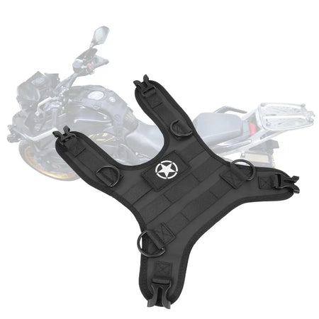 Motorcycle Tank Bag Base Portable Accessory for Universal Fuel Tank Bag Installation Front Bag-Base Excluding the Bag by InterCyprus Trading Ltd