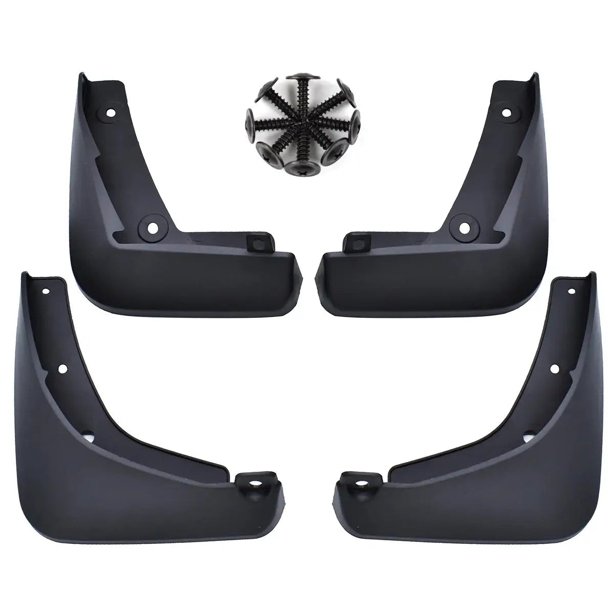 4pcs Rally Mudflaps For Mazda 3 Mazda3 BP 2019 - 2023 Hatch Hatchback Mud Flaps Splash Guards Mudguards Front Rear Fender Flares by InterCyprus Trading Ltd