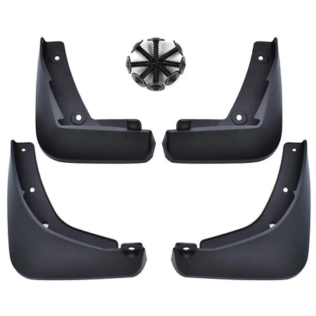 4pcs Rally Mudflaps For Mazda 3 Mazda3 BP 2019 - 2023 Hatch Hatchback Mud Flaps Splash Guards Mudguards Front Rear Fender Flares by InterCyprus Trading Ltd