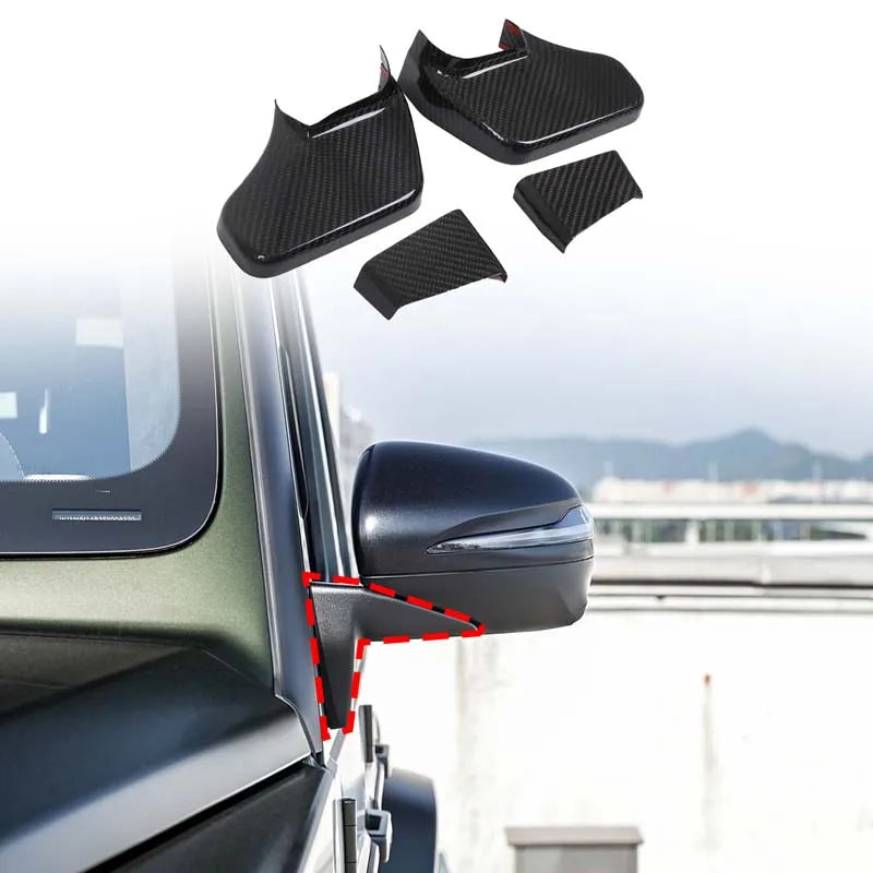 Κάλυμμα Καθρέφτη από Πραγματικό Άνθρακα για Mercedes G Class W465 2025