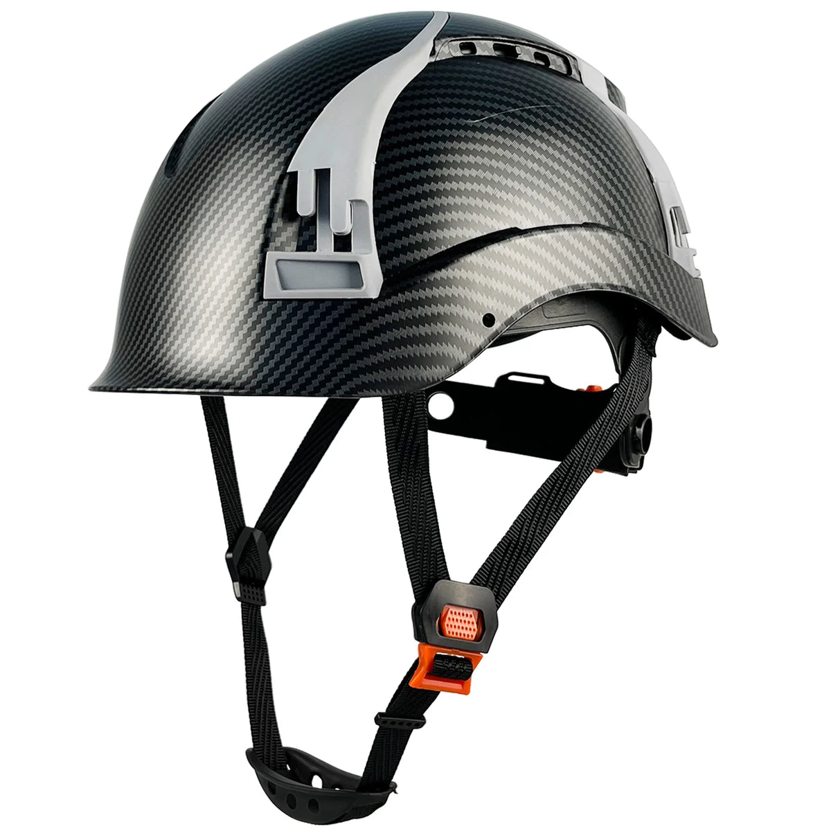 H1X Construction Safety Helmet - Adjustable Ventilation Matte Black