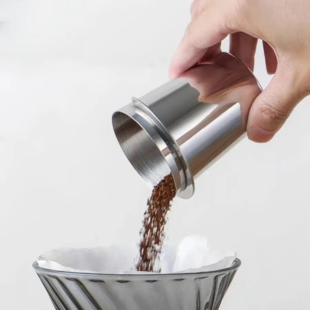 304 Stainless Steel Coffee Powder Cup &ndash; Durable Espresso Machine Accessory